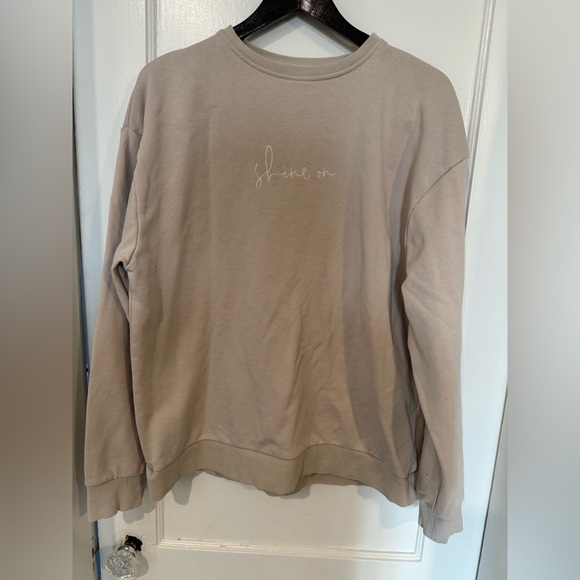 Beige Crewneck Sweater - Picture 5 of 6